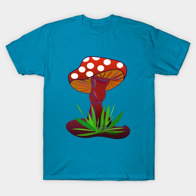 Mushroom T-Shirt by RedCat